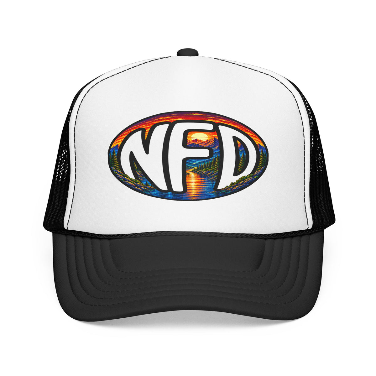 NFD Retro Surf Foam Trucker Hat