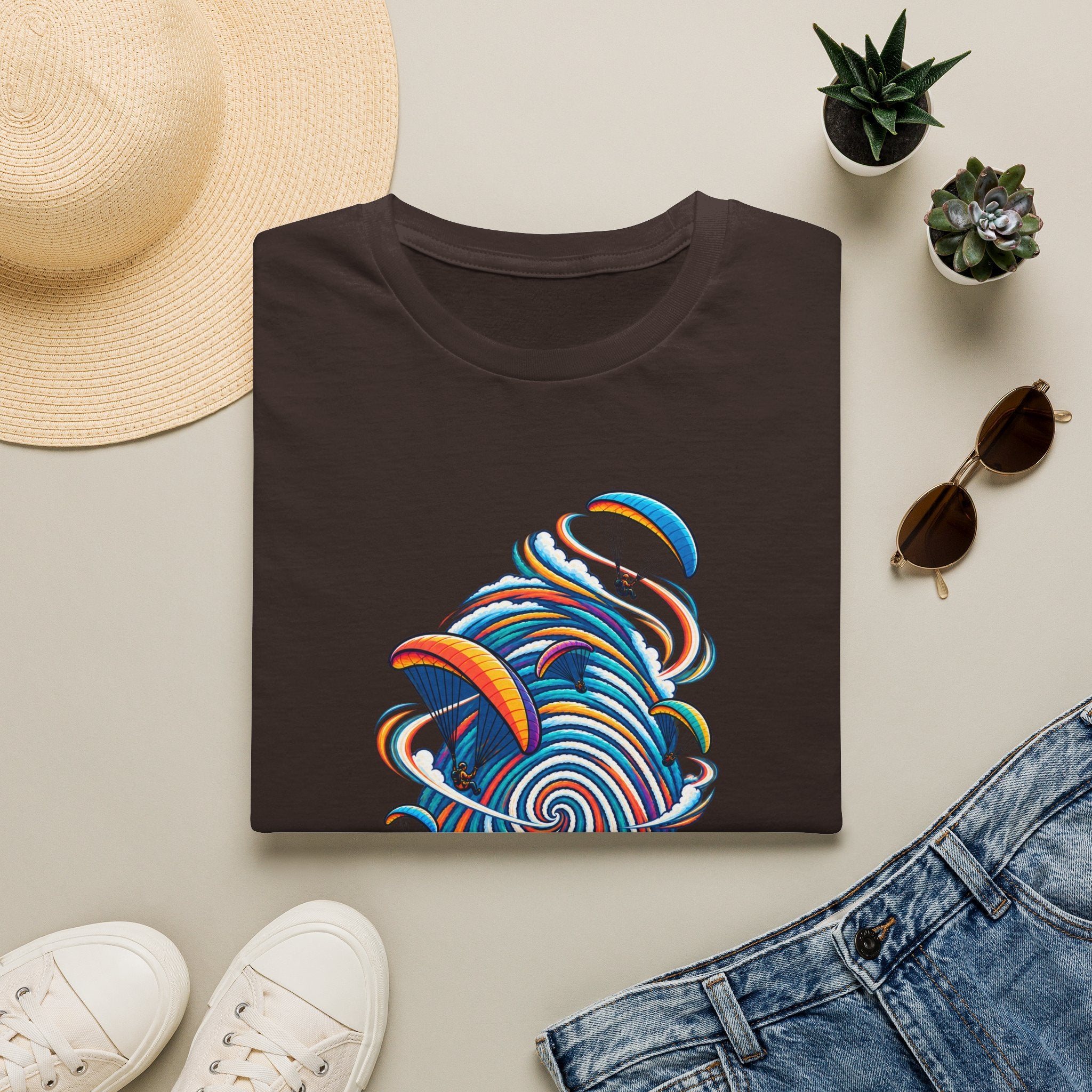 Thermal Bloom T-Shirt — Botanical Adventure Graphic Tee