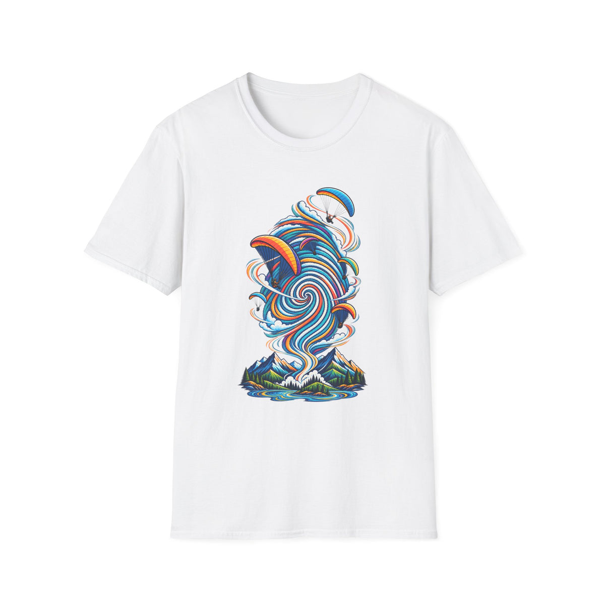 Thermal Bloom T-Shirt — Botanical Adventure Graphic Tee