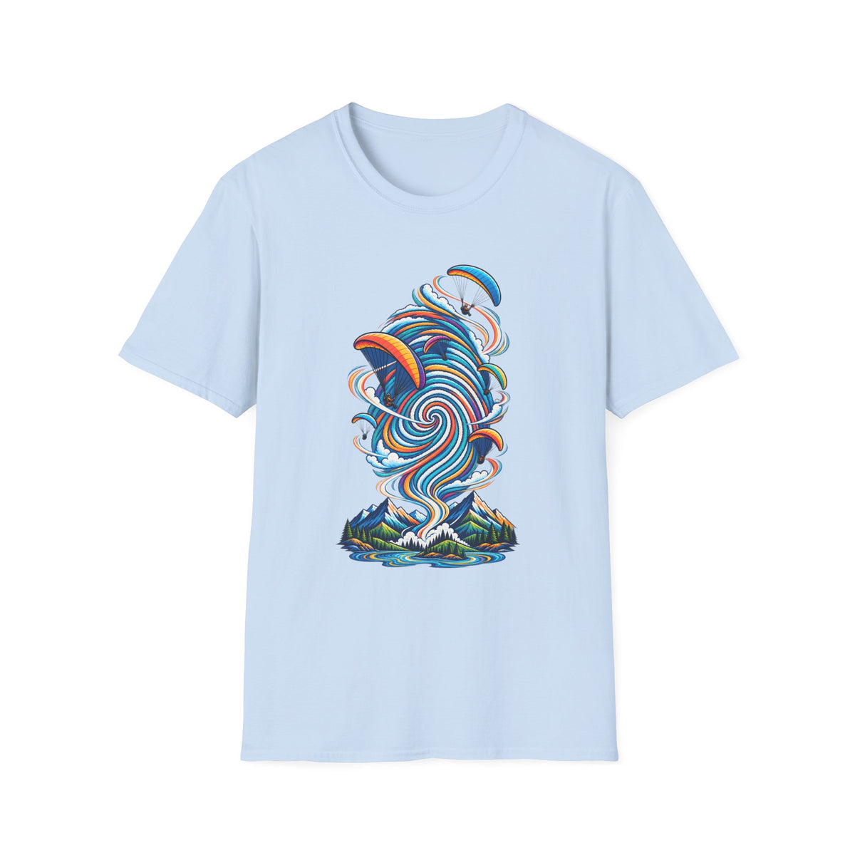 Thermal Bloom T-Shirt — Botanical Adventure Graphic Tee