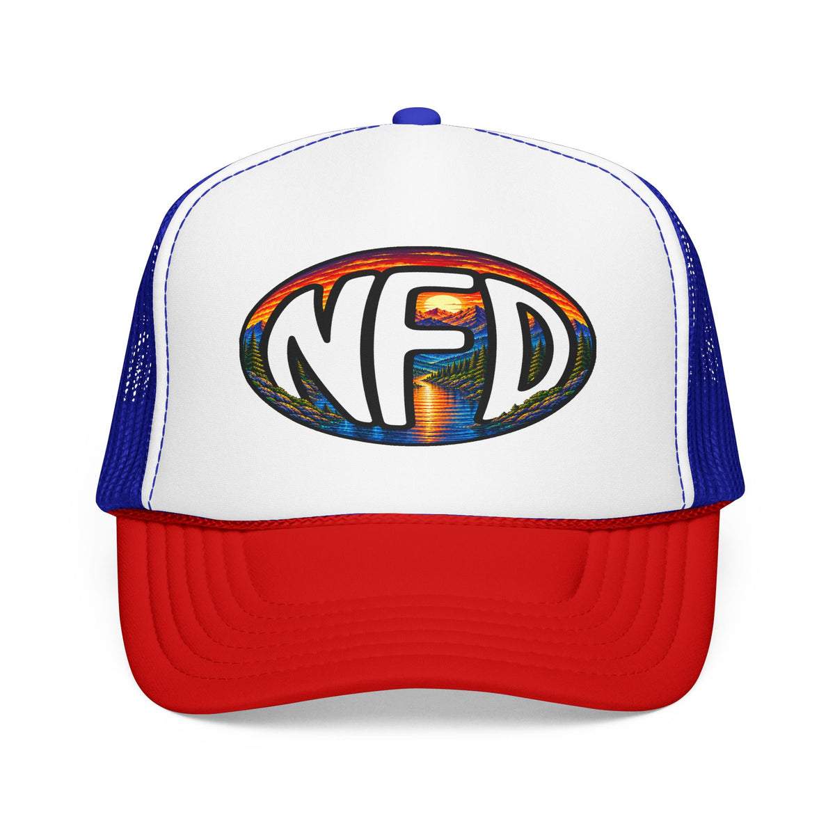 NFD Retro Surf Foam Trucker Hat