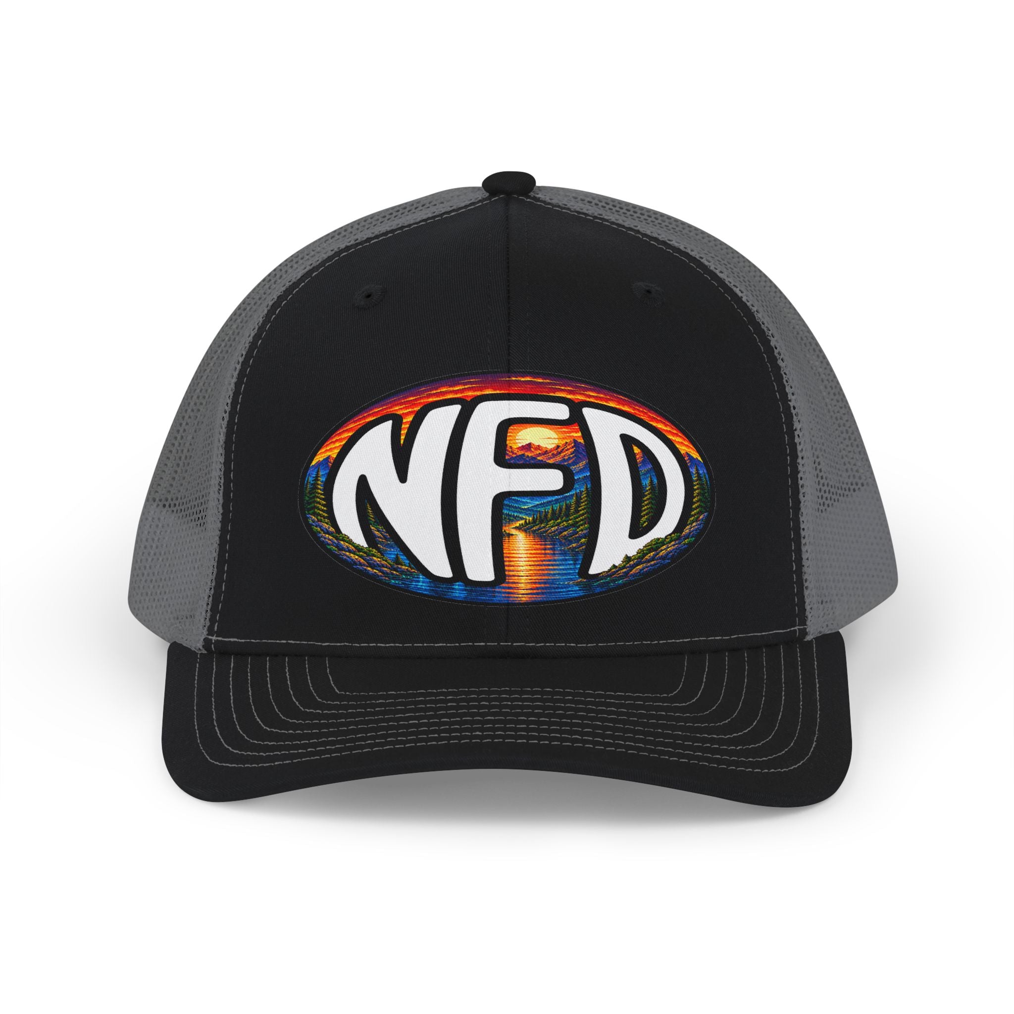 NFD Retro Oval Logo Trucker Cap