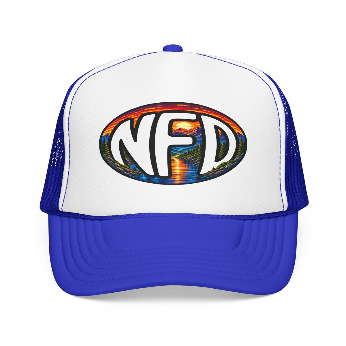 NFD Retro Surf Foam Trucker Hat