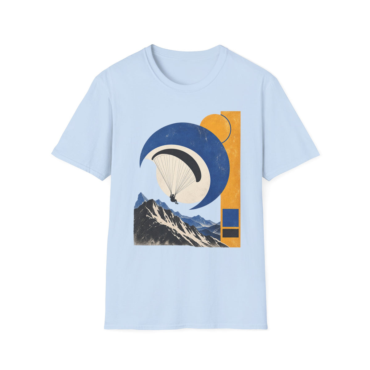 Abstract Mountain Sunrise T‑Shirt