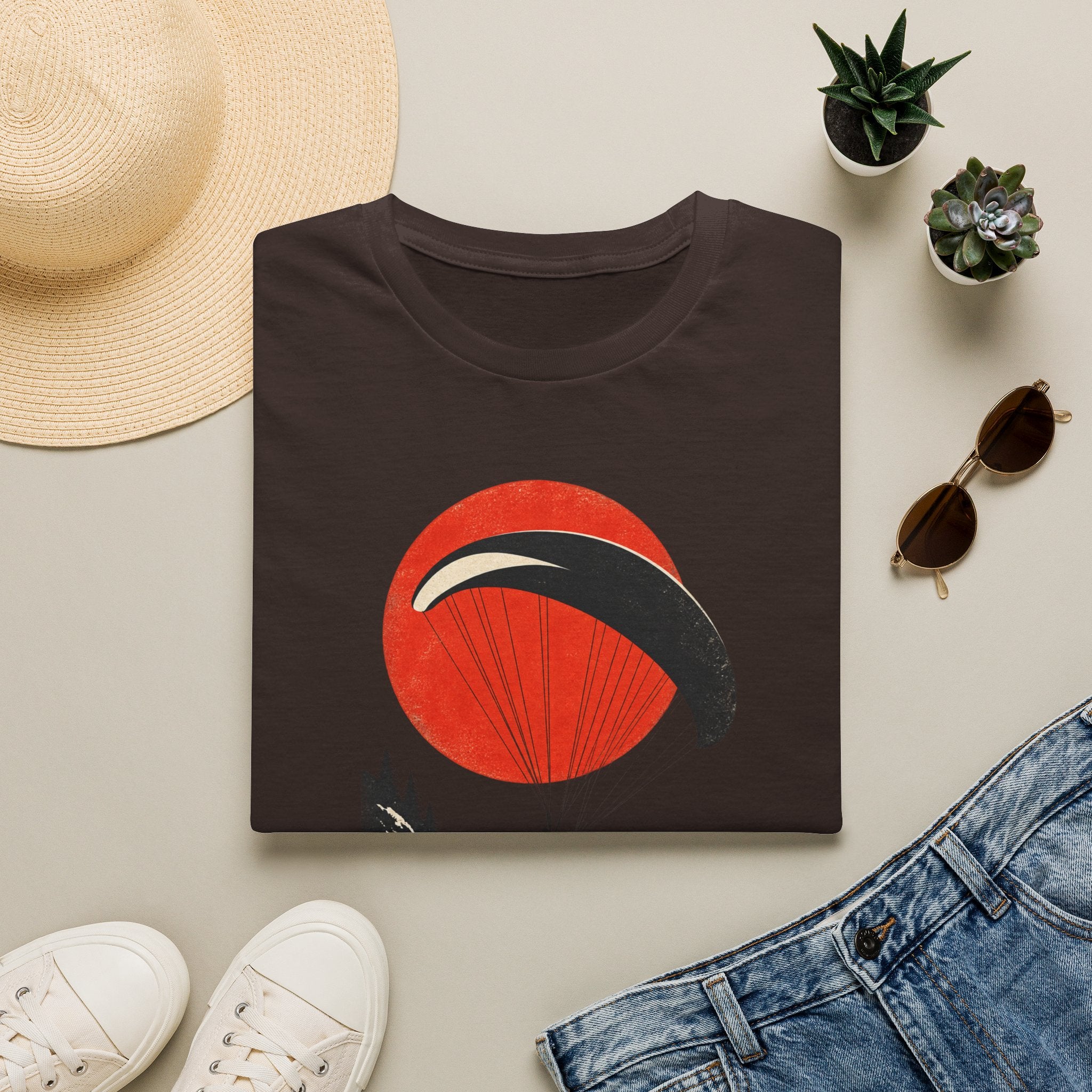 Bauhaus Soaring T-Shirt — Botanical Adventure Graphic Tee