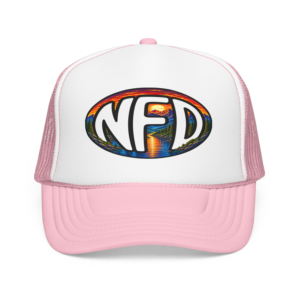NFD Retro Surf Foam Trucker Hat