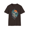 Mountain Sunset T-Shirt — Retro Outdoor Hiking Graphic Tee