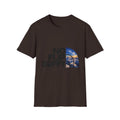 No Flip Duffy T-Shirt — Bold Graphic Tee with Scenic Half-Arch Design
