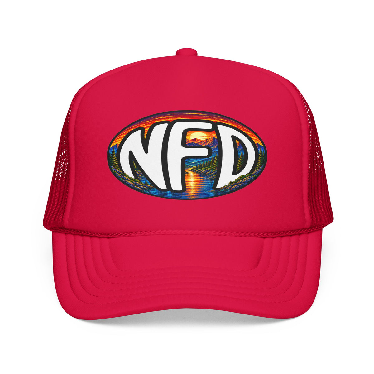 NFD Retro Surf Foam Trucker Hat