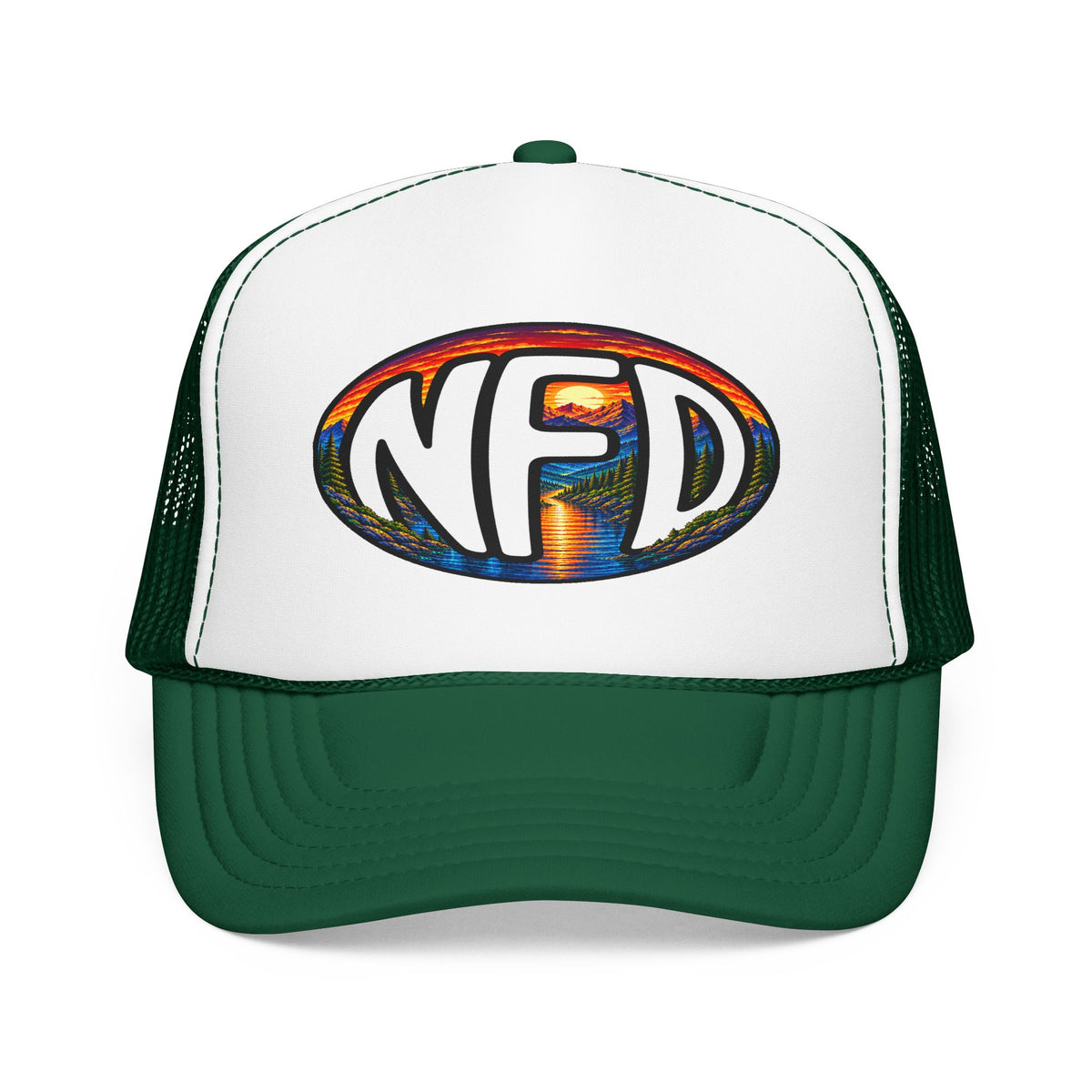 NFD Retro Surf Foam Trucker Hat