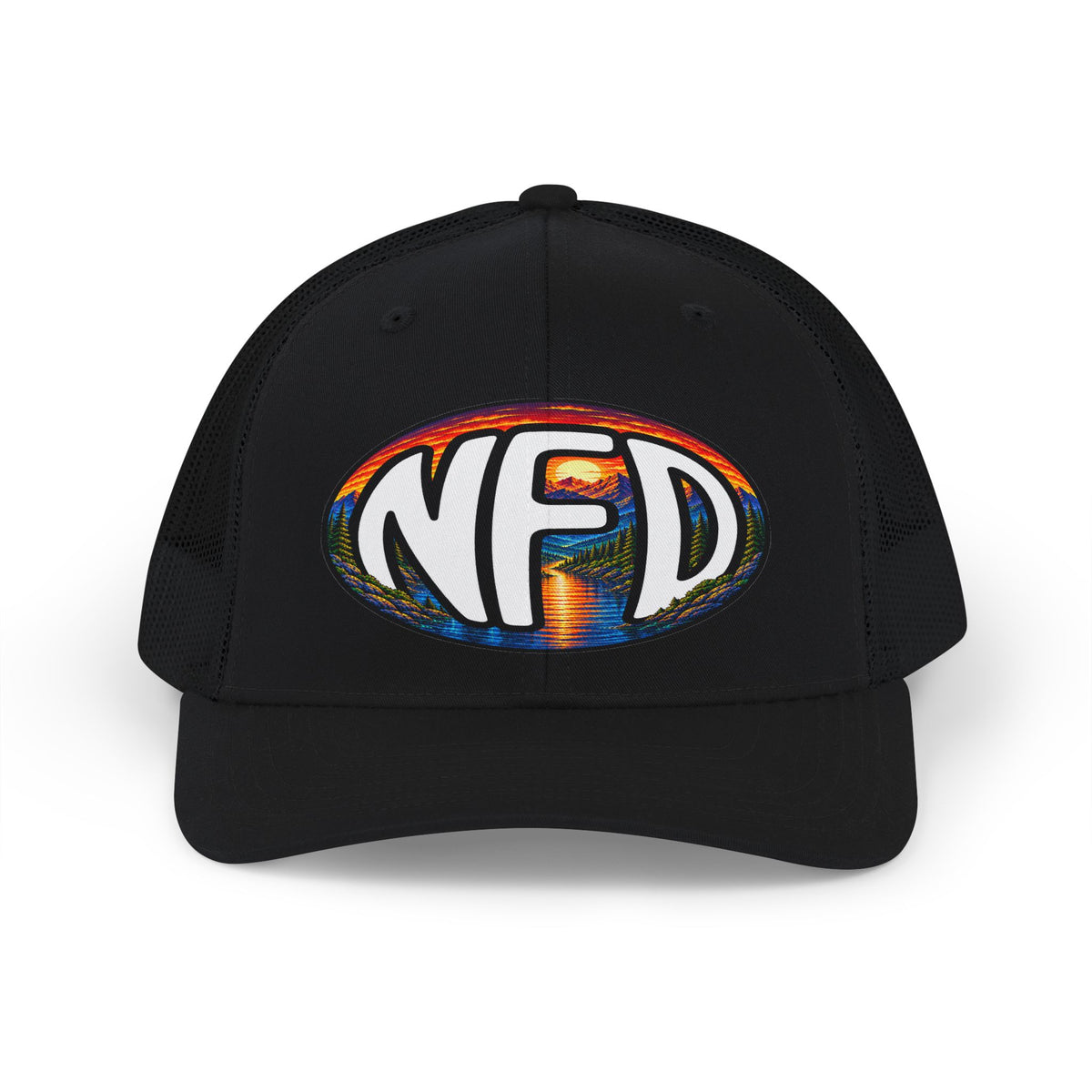 NFD Retro Oval Logo Trucker Cap