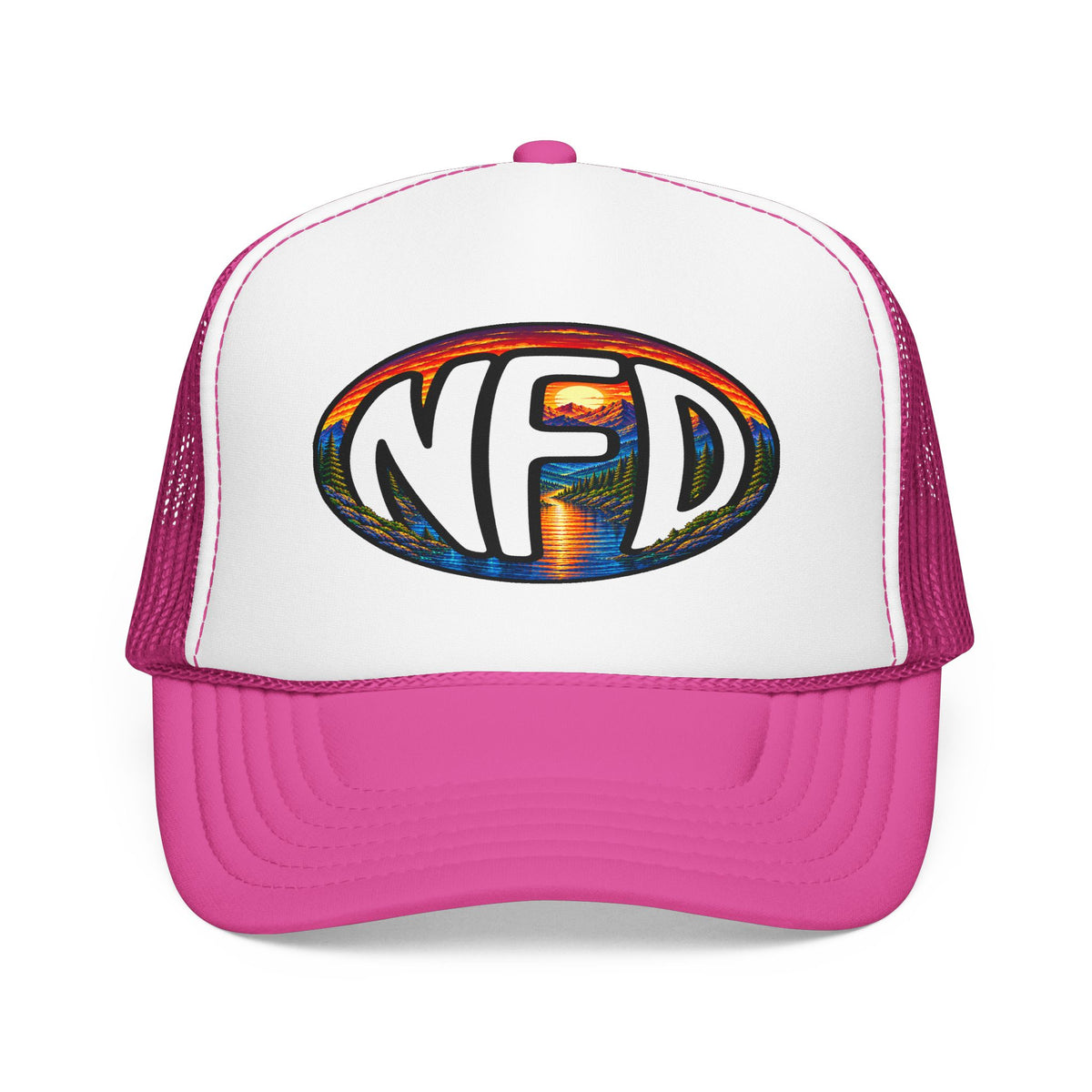 NFD Retro Surf Foam Trucker Hat