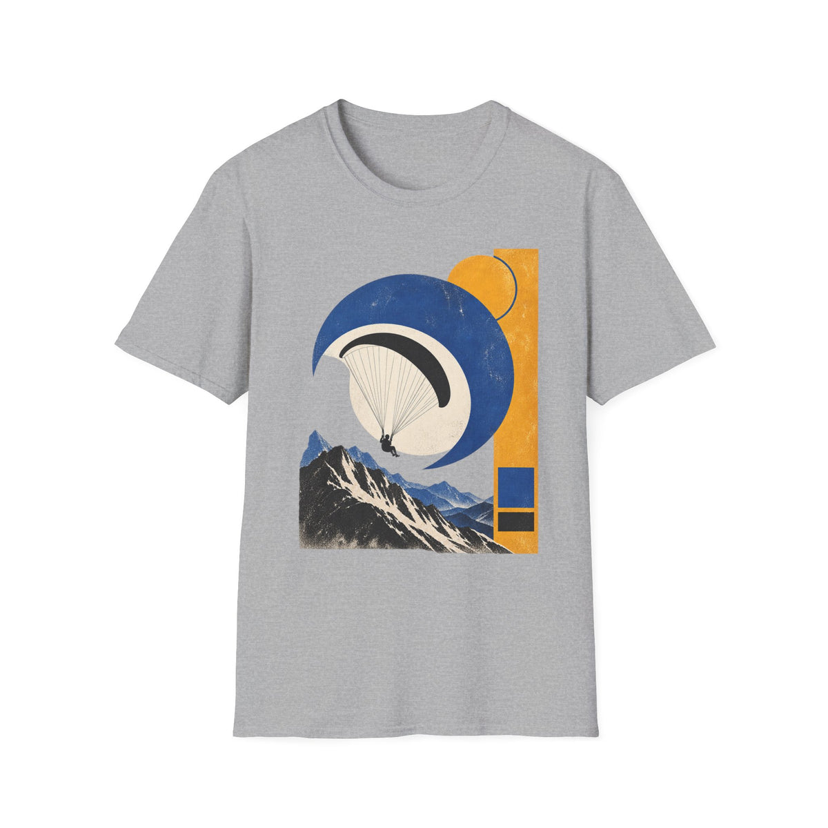 Abstract Mountain Sunrise T‑Shirt