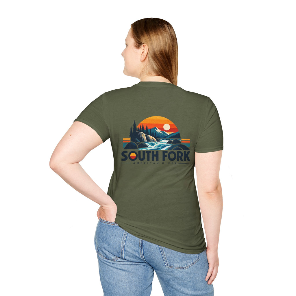 SouthFork American River Contemporary T-shirt