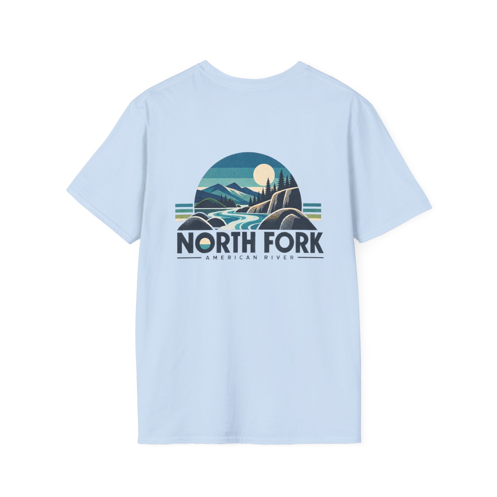 North Fork American River Contemporary T-shirt