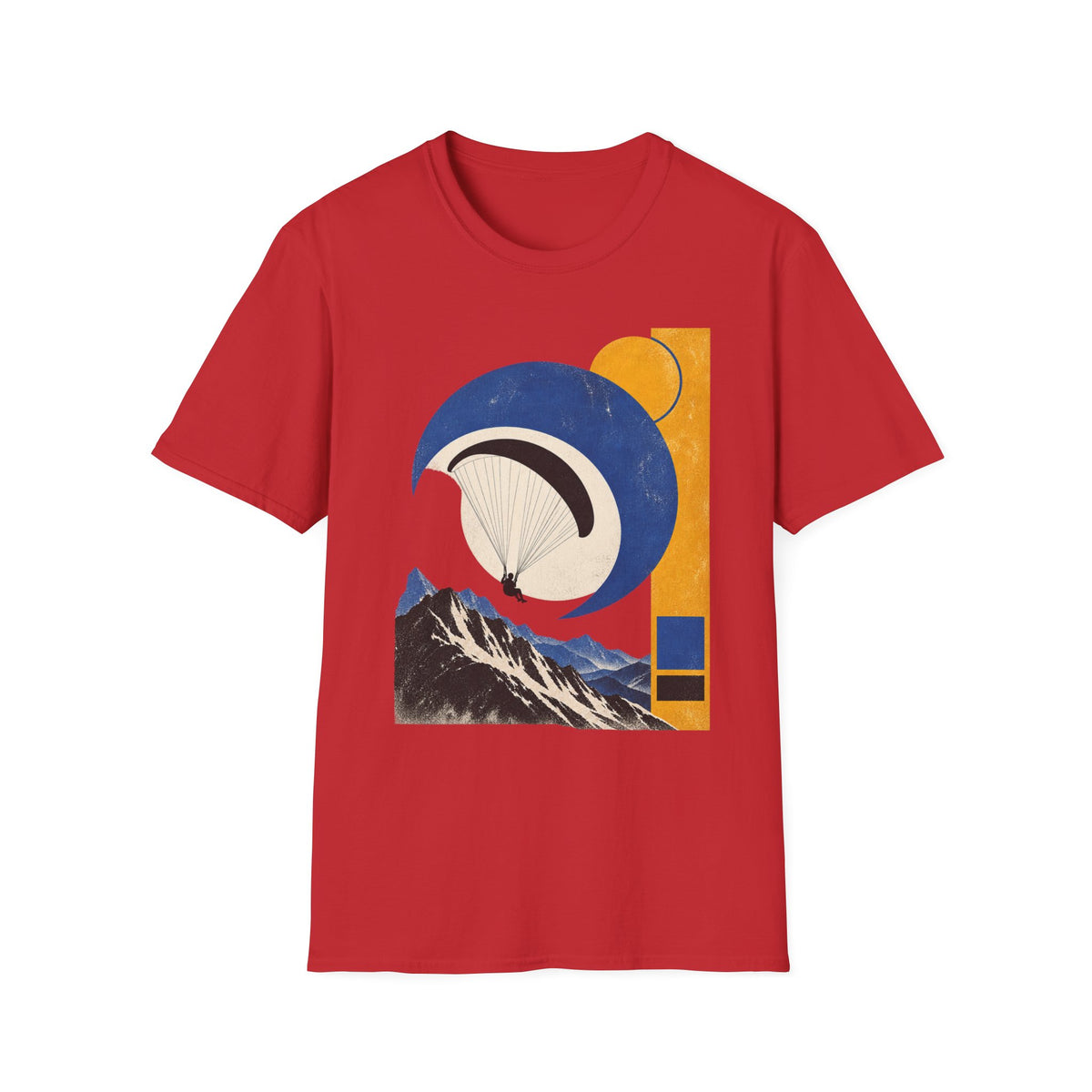 Abstract Mountain Sunrise T‑Shirt