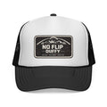 No Flip Duffy Trucker Cap – Vintage Mountain Patch Mesh Hat