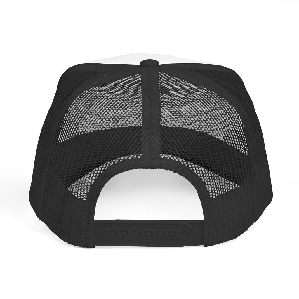 No Flip Duffy Trucker Cap – Vintage Mountain Patch Mesh Hat