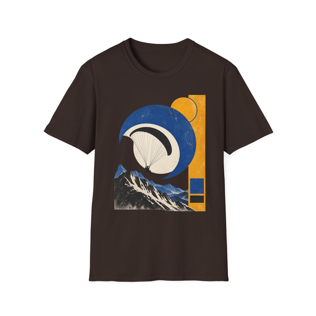Abstract Mountain Sunrise T‑Shirt