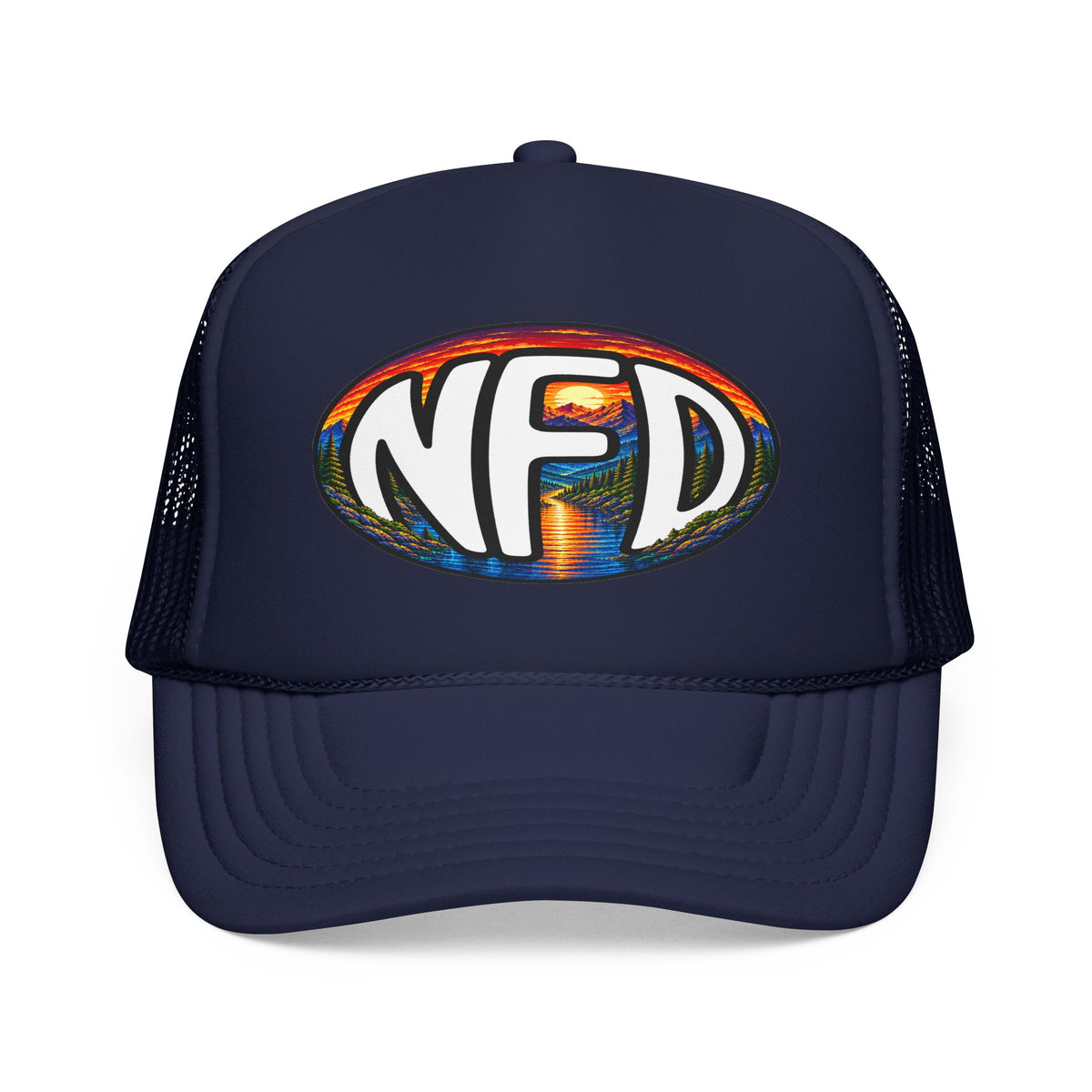 NFD Retro Surf Foam Trucker Hat
