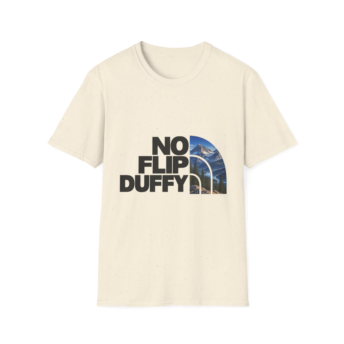 No Flip Duffy T-Shirt — Mountain Graphic Casual Tee