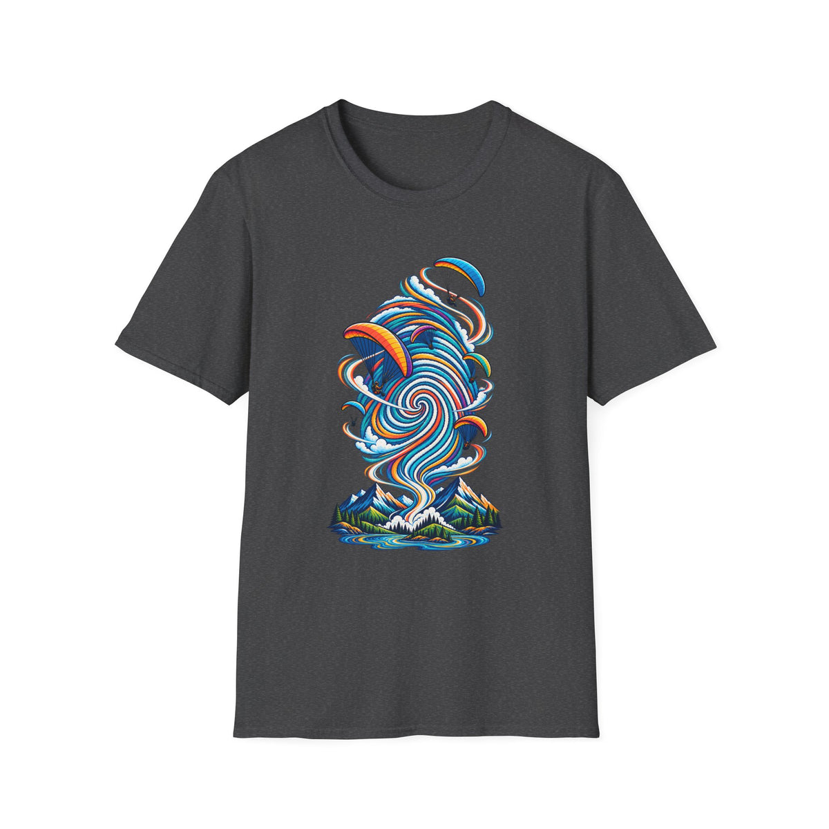 Thermal Bloom T-Shirt — Botanical Adventure Graphic Tee