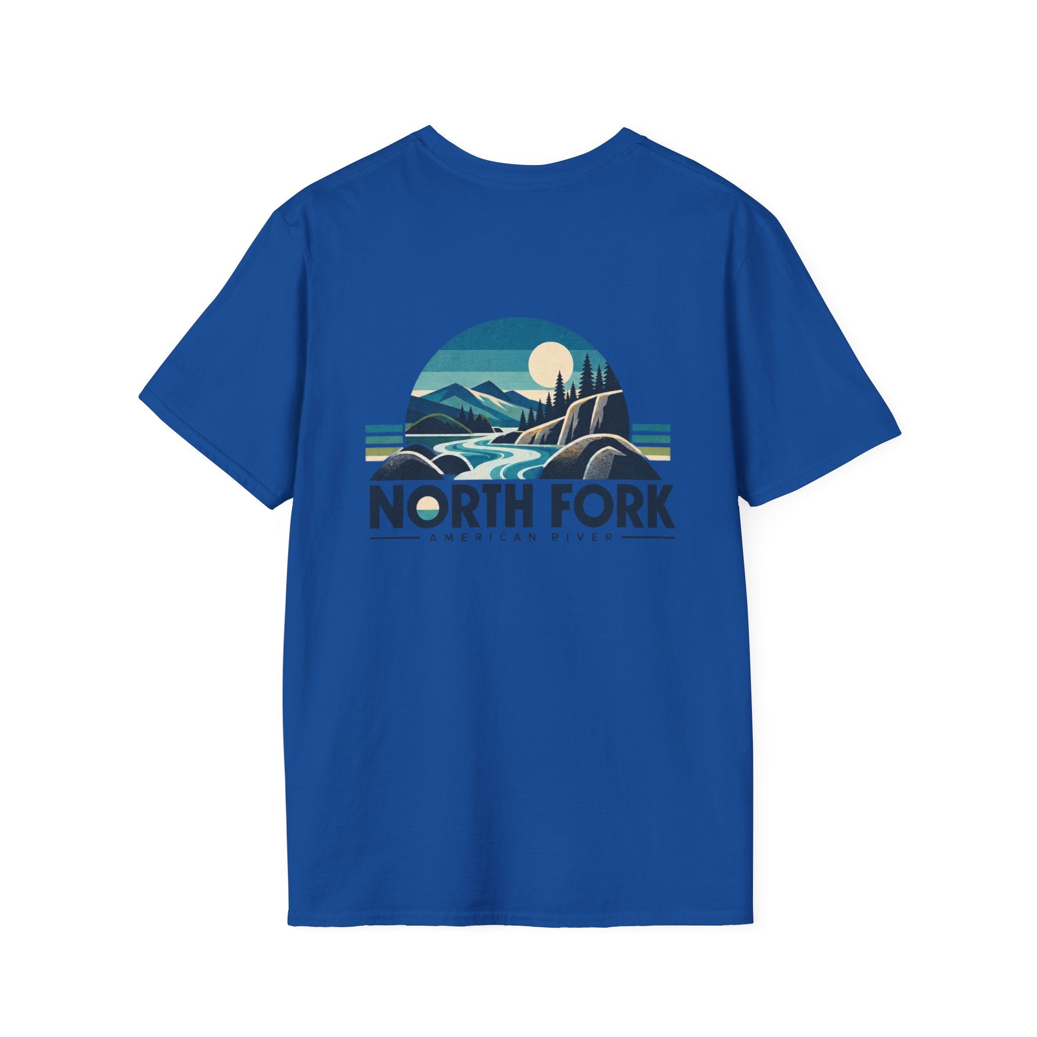 North Fork American River Contemporary T-shirt
